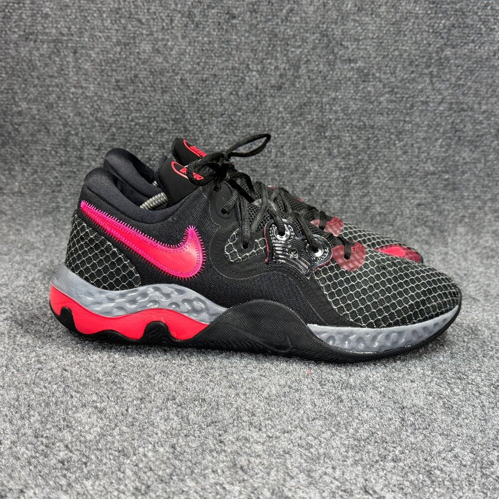 Nike‎ Renew Elevate 2 Basketball Shoes Men's Size 11 Black Pink Prime Athletic